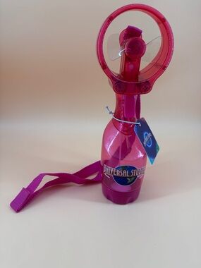 2013 Universal Studios Electric Misting Fan Pink